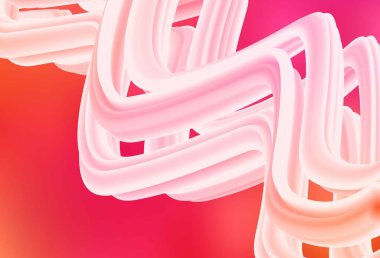 Açık Pembe, sarı vektör bulanık parlak soyut arkaplan. Soyut renkli gradyan çizimi. Web siteniz için bulanık tasarım.