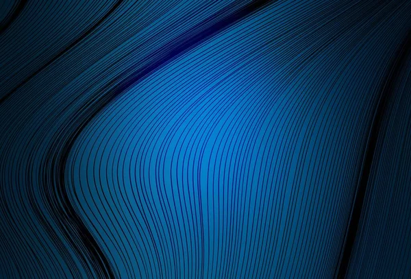 Dark Blue Vector Borrosa Textura Brillante Ilustración Abstracta Colorida Con — Vector de stock
