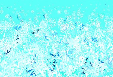 Eğimli çizgileri olan açık yeşil vektör şablonu. Eğilimli soyut bir çizim. Tasarımınız için tamamen yeni bir şablon.