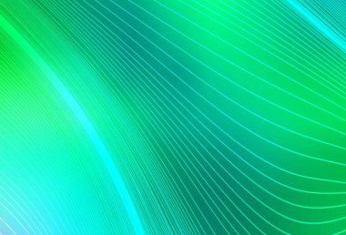 Açık yeşil vektör soyut arkaplan. Gradyan ile modern soyut çizim. Çalışmalarınız için akıllı tasarım.