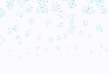 Açık pembe, çiçekli mavi vektör soyut tasarımı. Çiçeklerle bulanık şekilli yaratıcı çizimler. Cep telefonlarının geçmişleri için şablon.