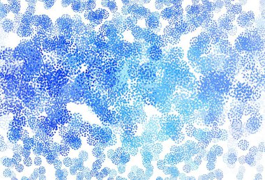 Soyut biçimlerde hafif BLUE vektör dokusu. Renkli rastgele şekillerle modern soyut illüstrasyon. Web siteniz için basit tasarım.