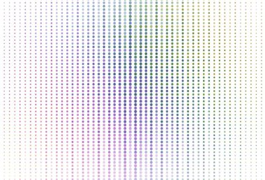 Noktalı ışık çok renkli vektör arkaplanı. Renkli su damlaları olan modern soyut çizimler. Duvar kağıtlarının dokusu için desen.