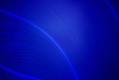 Koyu mavi vektör soyut parlak şablonu bulanıklaştırdı. Yaratıcı illüstrasyon, yarım tonlu ve eğimli. Tasarımlar için arka plan.