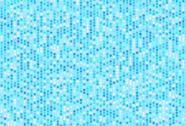 Küreli açık mavi vektör deseni. Doğa tarzında renkli baloncuklu soyut illüstrasyon. İş ilanınız için tasarım.