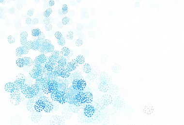 Soyut şekilli hafif BLUE vektör arkaplanı. Soyut tarzda rengarenk gradyan şekilleri olan bir resim. Web siteniz için basit tasarım.