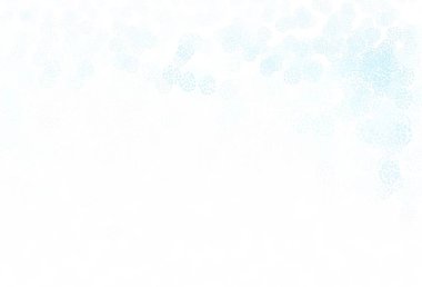 Memphis şekilli hafif MLUE vektör arkaplanı. Modern tarzda değişen renkli kaotik formlar. Duvar kağıtları için zarif tasarım.