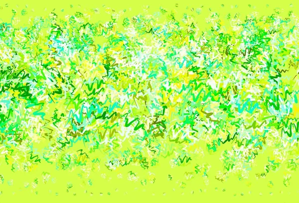 Modèle Vectoriel Bleu Clair Vert Avec Des Lignes Douces Illustration — Image vectorielle