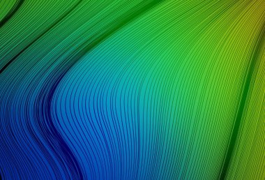 Açık mavi, yeşil vektör parlak soyut düzen. Soyut renkli gradyan çizimi. Marka kitabınız için yeni biçim tasarımı.