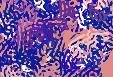 Açık mavi, Memphis şekilli sarı vektör arkaplan. Soyut gradyan şekilli basit renkli çizimler. Web siteniz için basit tasarım.