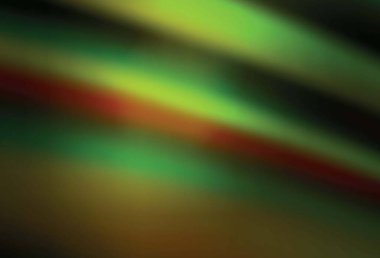 Koyu yeşil vektör soyut bulanık yerleşim. Görüntü stili ve gradyanı olan yeni renkli çizimler. Çalışmalarınız için akıllı tasarım.