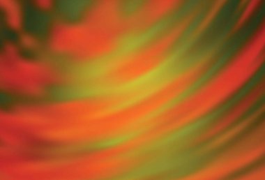 Açık Turuncu vektör bulanık şablon. Görüntü stili ve gradyanı olan yeni renkli çizimler. İş tasarımınız için yeni biçim.