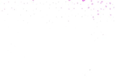 Açık pembe, yeşil vektör, yapraklı zarif duvar kağıdı. Soyut şablondaki karalamalarla dekoratif illüstrasyon. Duvar kağıtları, boyama kitapları için desen.