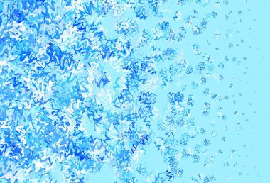 Bükülmüş çizgileri olan açık mor vektör dokusu. Soyut ve gradyan biçiminde geometrik çizim. Tasarımınız için renkli dalga deseni.