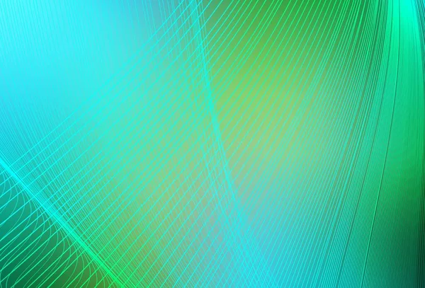 Azul Claro Vetor Verde Moderno Pano Fundo Elegante Ilustração Colorida — Vetor de Stock