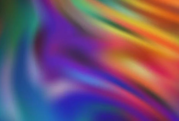 Bleu Clair Rouge Vecteur Flou Brillance Texture Abstraite Illustration Abstraite — Image vectorielle