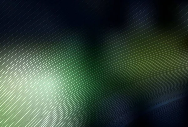 Темно Зелений Вектор Має Яскраве Абстрактне Тло Нова Кольорова Ілюстрація — стоковий вектор