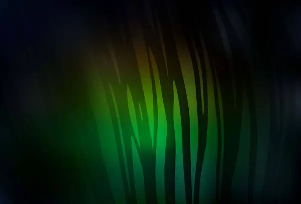 ダークグリーン レッドベクトル抽象的な明るいテクスチャ グラデーションのカラフルな抽象イラスト ビジネスデザインの新しいスタイル — ストックベクタ
