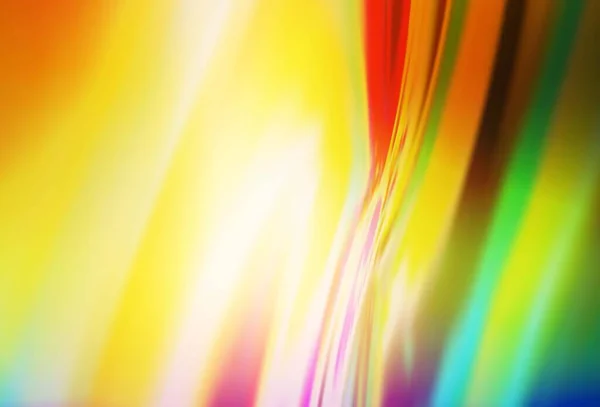 Vettore Multicolore Chiaro Sfondo Sfocato Illustrazione Astratta Glitter Con Disegno — Vettoriale Stock