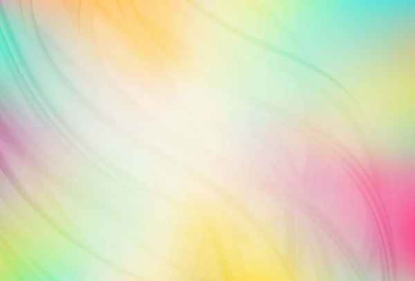 Licht Multicolor Vector Abstracte Heldere Template Nieuwe Gekleurde Illustratie Wazige — Stockvector