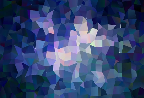 Темно Розовый Синий Полигональный Фон Блестящие Абстрактные Иллюстрации Элегантными Треугольниками — стоковый вектор