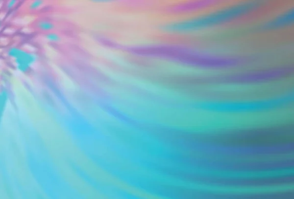Hellrosa Blauer Vektor Glänzend Abstrakt Hintergrund Glitzernde Abstrakte Illustration Mit — Stockvektor