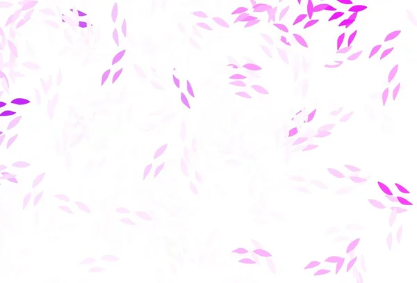 淡紫色矢量点缀背景与叶子 用树叶作现代几何抽象图 手机背景模版 — 图库矢量图片