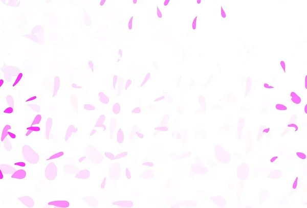 Luz Púrpura Fondo Vectorial Rosa Con Burbujas Ilustración Abstracta Moderna — Archivo Imágenes Vectoriales