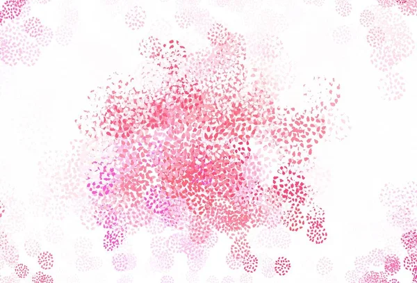 Hellrote Vektortextur Mit Abstrakten Formen Illustration Mit Farbenfrohen Verlaufsformen Abstrakten — Stockvektor