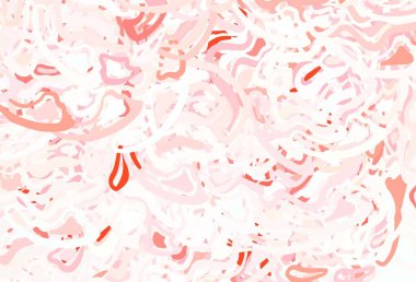 Memphis şekilli açık kırmızı vektör arkaplanı. Soyut tarzda rengarenk gradyan şekilleri olan bir resim. İşiniz için en iyi akıllı tasarım.