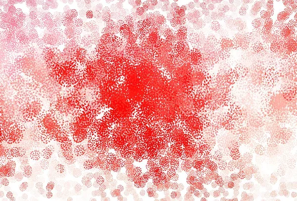 Kaotik şekilli açık kırmızı vektör şablonu. Renkli rastgele şekillerle modern soyut illüstrasyon. Web siteniz için basit tasarım.