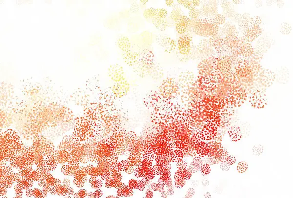 Світло Червона Жовта Векторна Текстура Абстрактними Формами Барвисті Хаотичні Форми — стоковий вектор