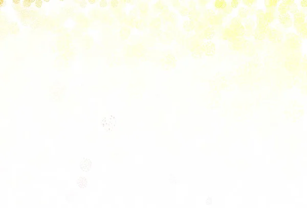 Світло Червоний Жовтий Векторний Візерунок Випадковими Формами Сучасна Абстрактна Ілюстрація — стоковий вектор