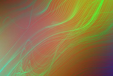 Işık çoklu renk vektörü bulanık desen. Gradyan tasarımlı, soyut, ışıltılı çizimler. İşiniz için yepyeni bir tasarım..