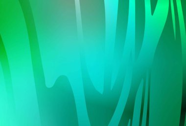 Açık yeşil vektör modern zarif zemin. Yaratıcı illüstrasyon, yarım tonlu ve eğimli. Marka kitabınız için yeni biçim tasarımı.