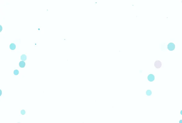 Светло Синяя Красная Векторная Текстура Дисками Размытые Пузыри Абстрактном Фоне — стоковый вектор