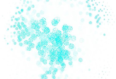 Soyut biçimlerde açık yeşil vektör dokusu. Rastgele şekillerle soyut tarzda dekoratif tasarım. Kartvizitiniz için modern tasarım.