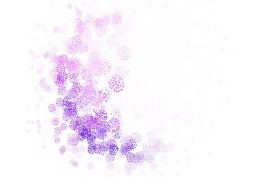 Rastgele şekilli açık mor vektör deseni. Soyut gradyan şekilli basit renkli çizimler. Bir cep telefonu için arka plan.