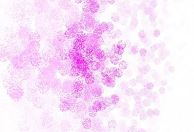 Soyut şekilli açık pembe vektör arkaplanı. Modern tarzda değişen renkli kaotik formlar. Duvar kağıtları için zarif tasarım.