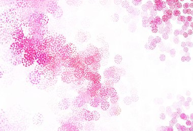 Kaotik şekilli açık pembe vektör şablonu. Soyut gradyan şekilli basit renkli çizimler. Web siteniz için basit tasarım.