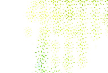 Açık yeşil, benekli sarı vektör arka plan. Soyut arka planda bulanık kabarcıklar ve renkli gradyan. Poster ve web siteleri için tasarım.