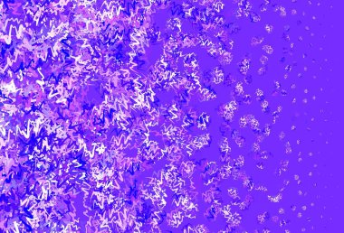 Açık Mor, eğri çizgileri olan pembe vektör arkaplan. Alnında çizgiler olan soyut bir çizim. Cep telefonu ekranları için şablon.