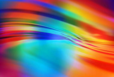 Koyu Çokrenkli vektör şablonu bulanıklaştırdı. Eğilimli zarif, parlak bir çizim. İşiniz için yepyeni bir tasarım..