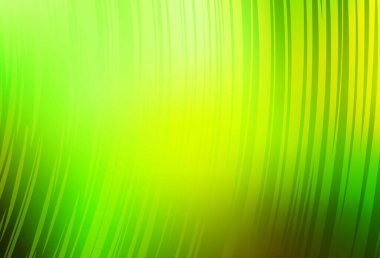 Açık yeşil, sarı vektör parlak soyut fon. Parlak renkli bir illüstrasyon. Web siteniz için bulanık tasarım.