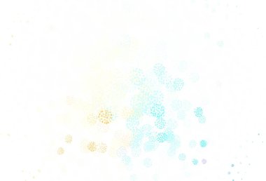 Açık mavi, soyut şekilli kırmızı vektör arkaplan. Modern tarzda değişen renkli kaotik formlar. Web siteniz için basit tasarım.