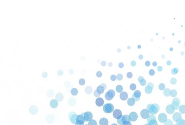 Çember şekilli açık mor vektör düzeni. Doğa tarzında renkli baloncuklu soyut illüstrasyon. İş ilanınız için tasarım.