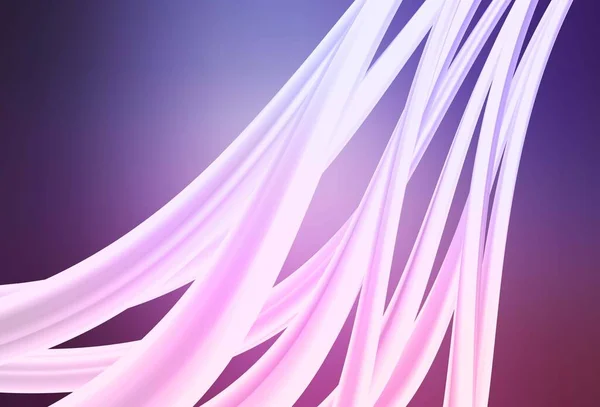 Světle Fialová Růžový Vektor Abstraktní Rozmazané Pozadí Barevná Ilustrace Abstraktním — Stockový vektor