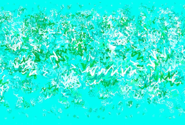 Ανοιχτό Πράσινο Διανυσματικό Μοτίβο Ρυτίδες Ένα Εντελώς Νέο Πολύχρωμο Εικονογράφηση — Διανυσματικό Αρχείο