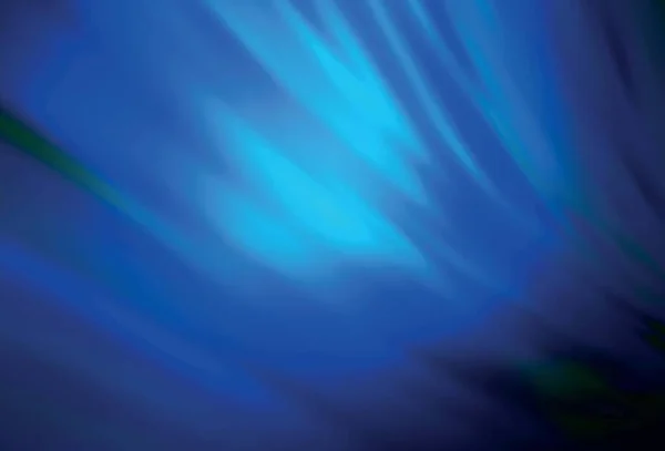Modèle Flou Vecteur Bleu Foncé Illustration Abstraite Colorée Avec Dégradé — Image vectorielle