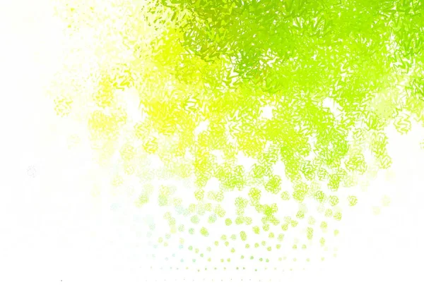 Vert Clair Fond Vectoriel Jaune Avec Des Lignes Irisées Illustration — Image vectorielle